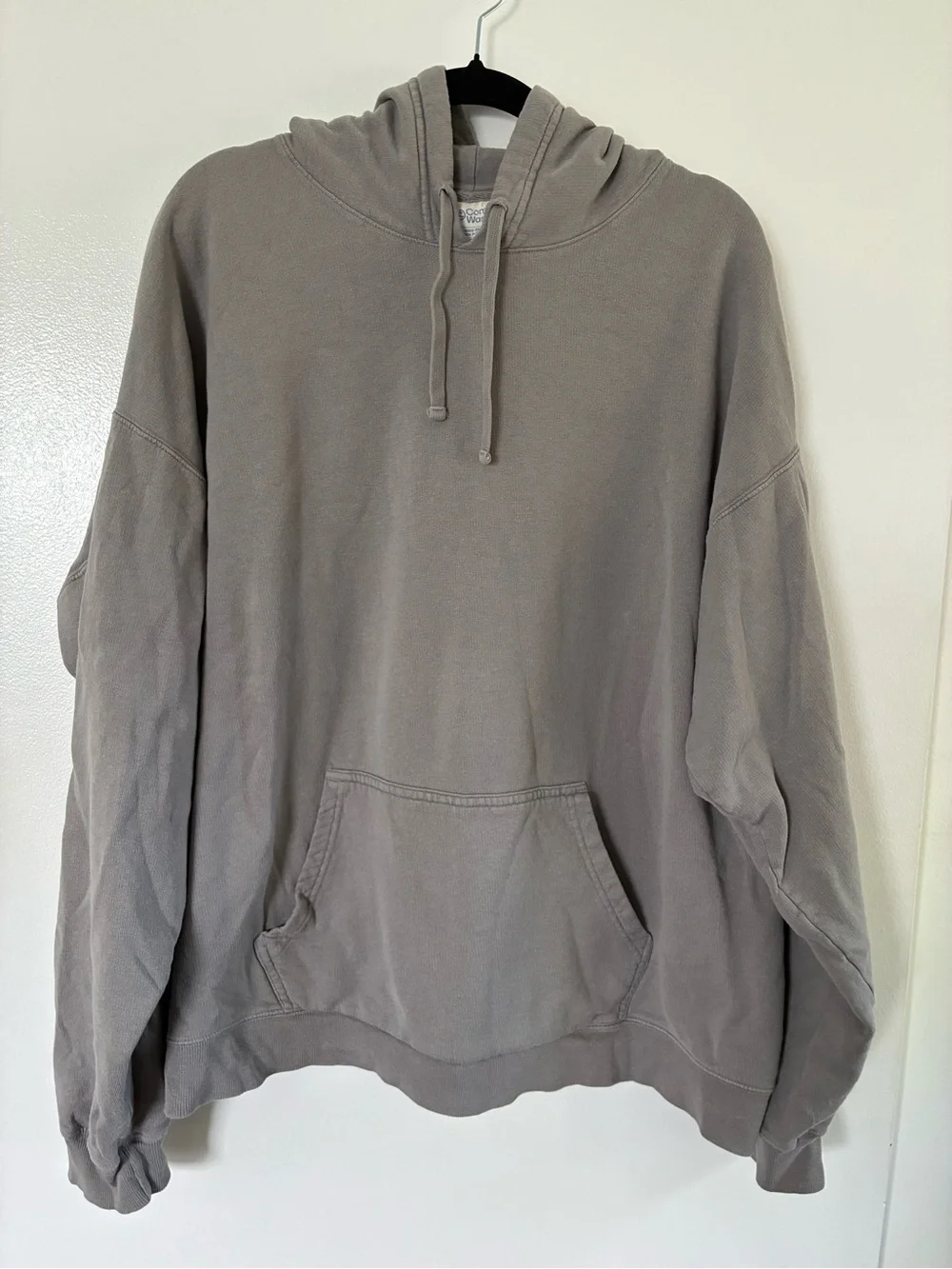 Comfort Colors Men's Hoodie in Light Gray
